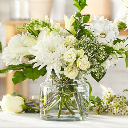Classic Ivory – A Florist Original –  Batavia Stage Coach Florist, Batavia NY