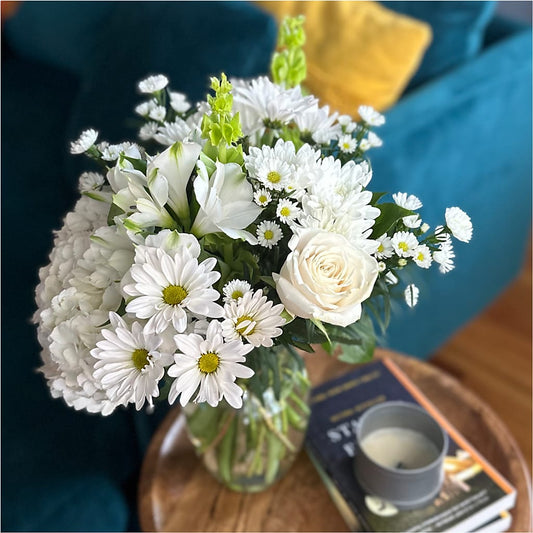 Classic Ivory – A Florist Original –  Batavia Stage Coach Florist, Batavia NY