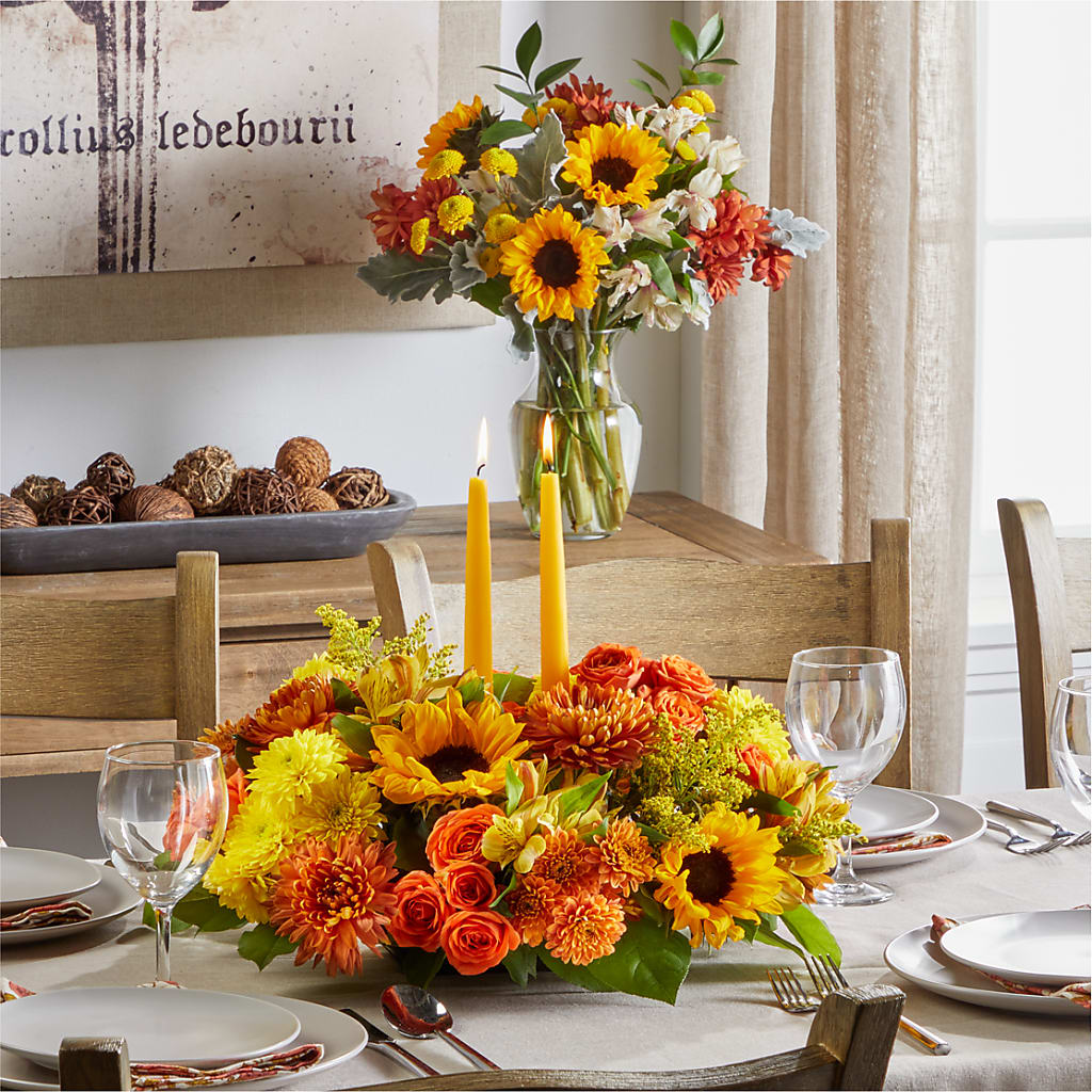 Golden Gathering Bundle –  Batavia Stage Coach Florist, Batavia NY