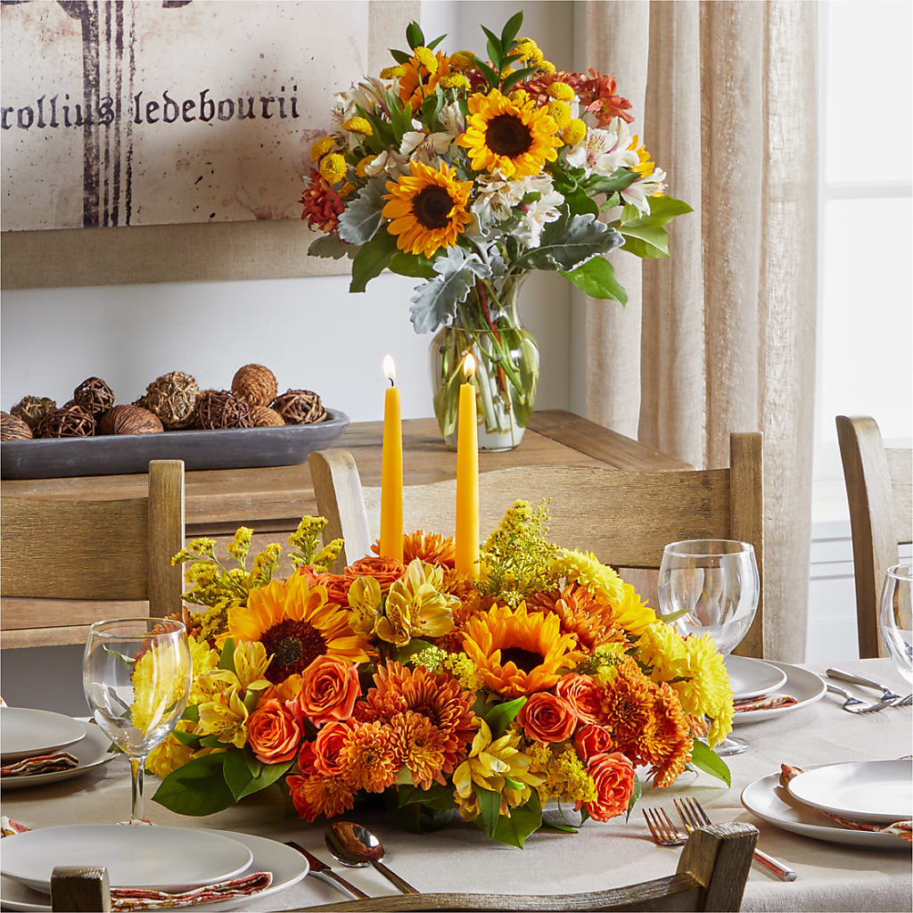Golden Gathering Bundle –  Batavia Stage Coach Florist, Batavia NY