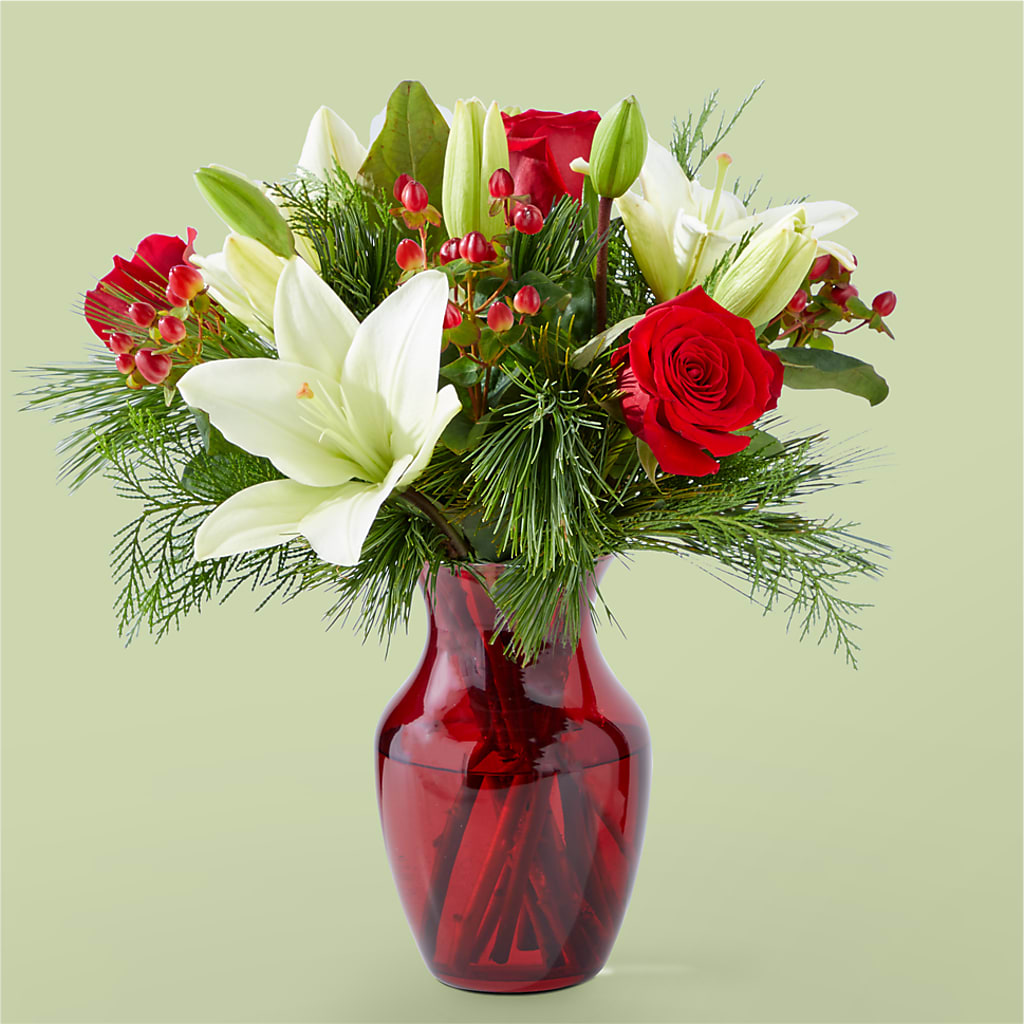 Evergreen Delight Bouquet –  Batavia Stage Coach Florist, Batavia NY