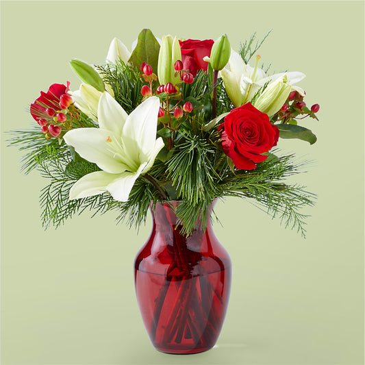 Evergreen Delight Bouquet –  Batavia Stage Coach Florist, Batavia NY
