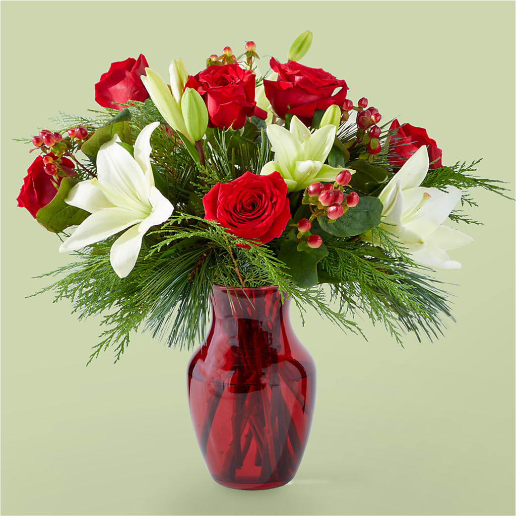 Evergreen Delight Bouquet –  Batavia Stage Coach Florist, Batavia NY
