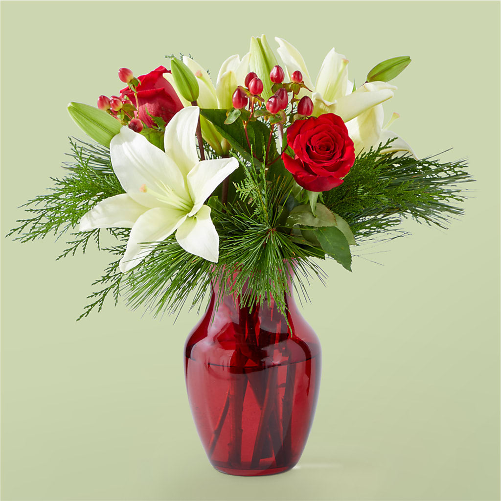 Evergreen Delight Bouquet –  Batavia Stage Coach Florist, Batavia NY