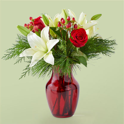 Evergreen Delight Bouquet –  Batavia Stage Coach Florist, Batavia NY