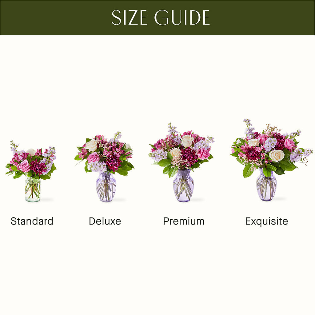 Amethyst Dreams Bouquet –  Batavia Stage Coach Florist, Batavia NY