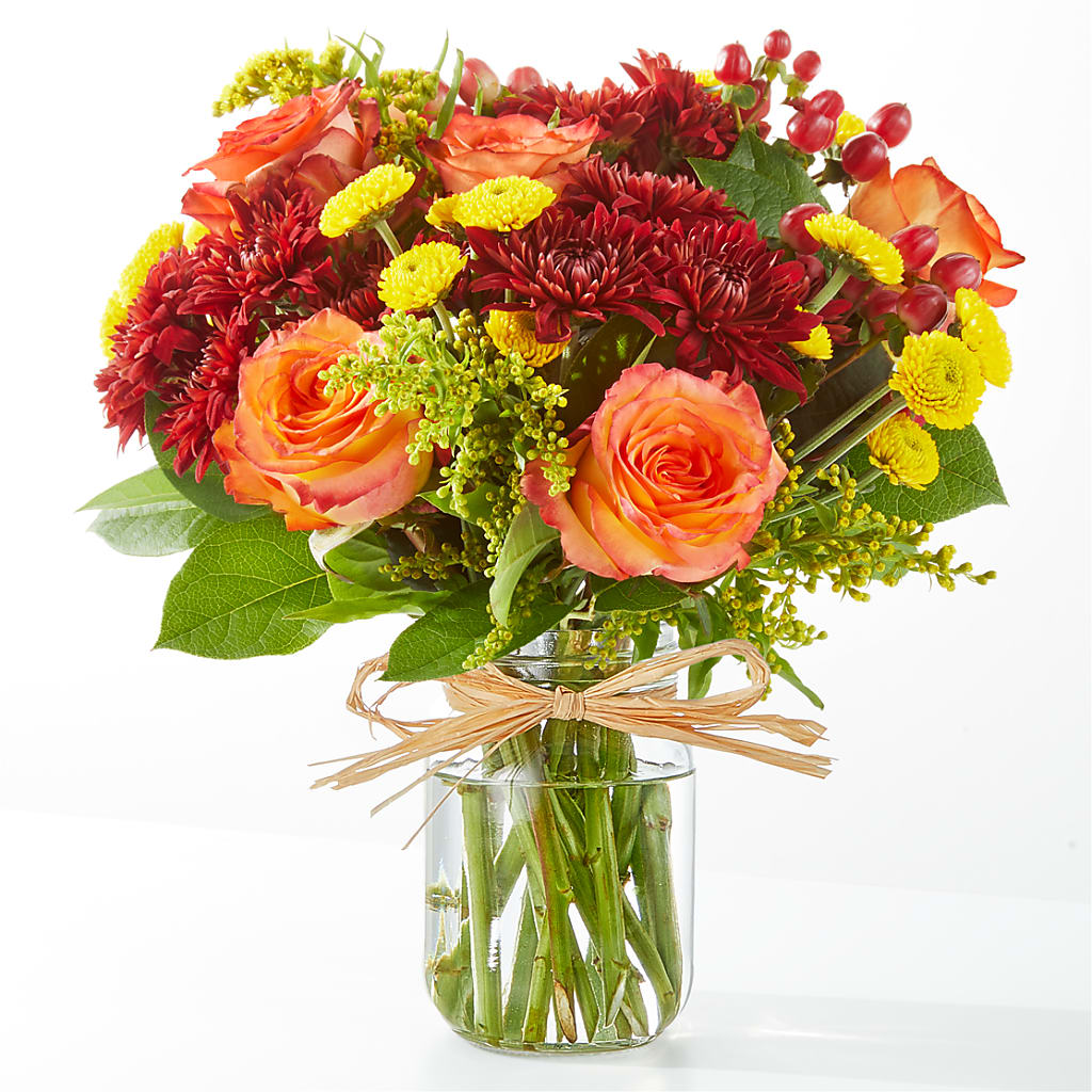 Apple Picking Bouquet –  Batavia Stage Coach Florist, Batavia NY
