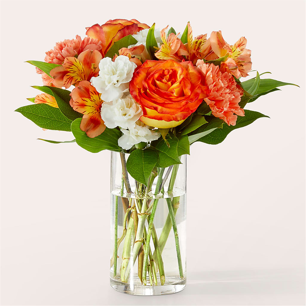 Apricot Glow Bouquet –  Batavia Stage Coach Florist, Batavia NY