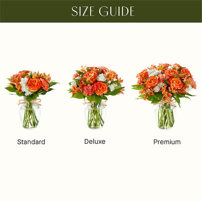 Apricot Glow Bouquet –  Batavia Stage Coach Florist, Batavia NY