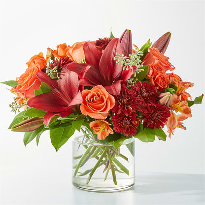 Crimson Leaves Bouquet –  Batavia Stage Coach Florist, Batavia NY