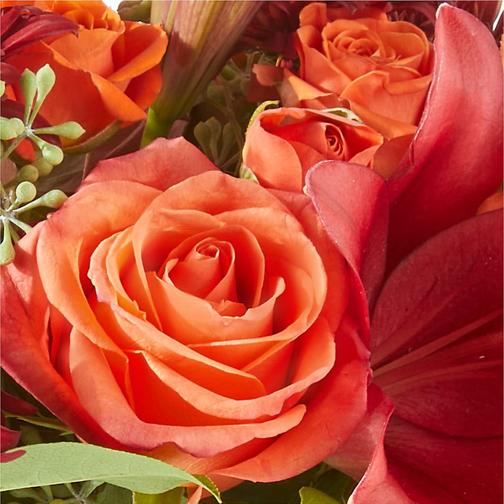 Crimson Leaves Bouquet –  Batavia Stage Coach Florist, Batavia NY