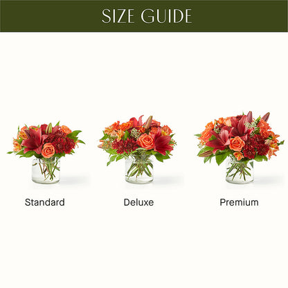 Crimson Leaves Bouquet –  Batavia Stage Coach Florist, Batavia NY