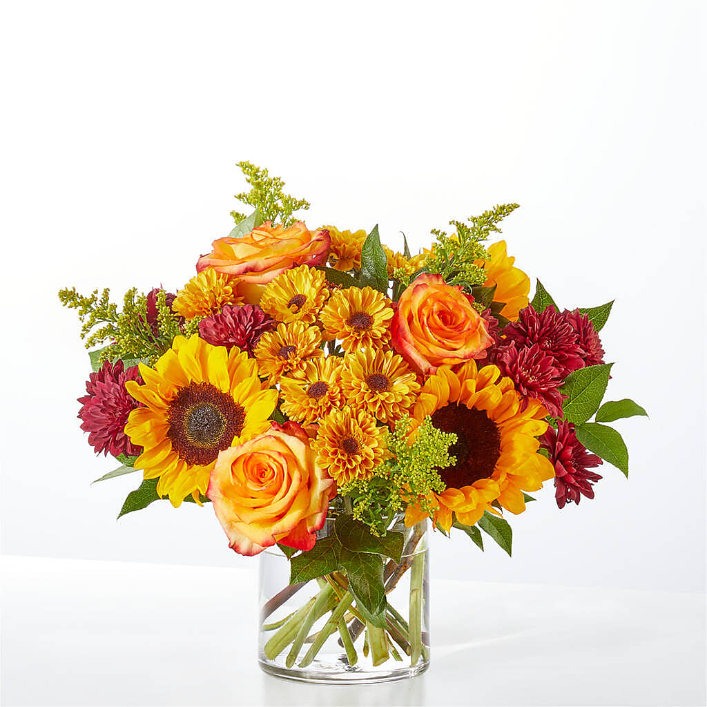 Flannel Scarf Bouquet –  Batavia Stage Coach Florist, Batavia NY