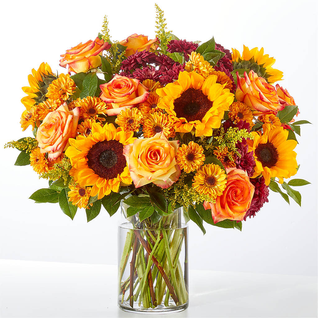 Flannel Scarf Bouquet –  Batavia Stage Coach Florist, Batavia NY