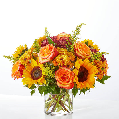 Flannel Scarf Bouquet –  Batavia Stage Coach Florist, Batavia NY
