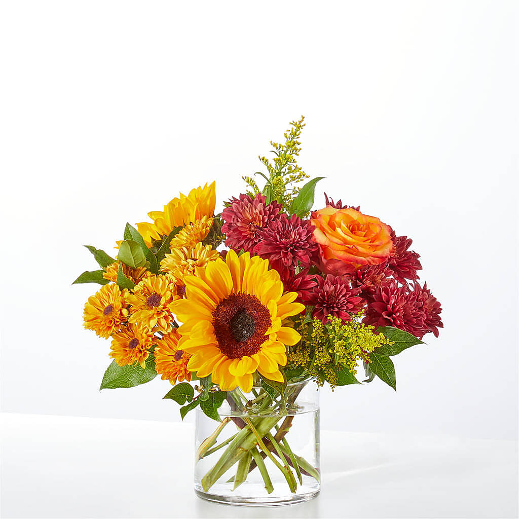 Flannel Scarf Bouquet –  Batavia Stage Coach Florist, Batavia NY