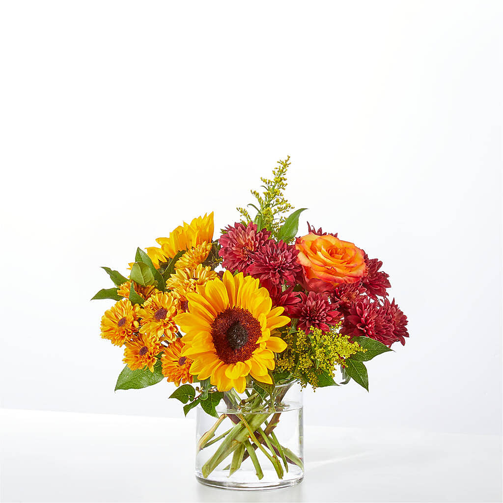 Flannel Scarf Bouquet –  Batavia Stage Coach Florist, Batavia NY