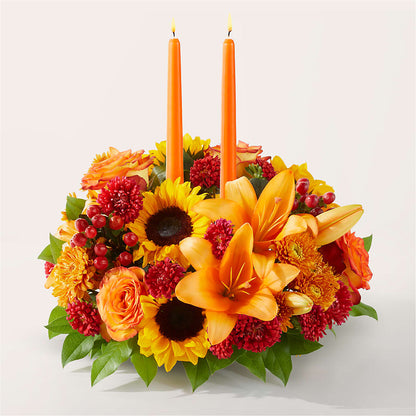 Grateful Centerpiece –  Batavia Stage Coach Florist, Batavia NY
