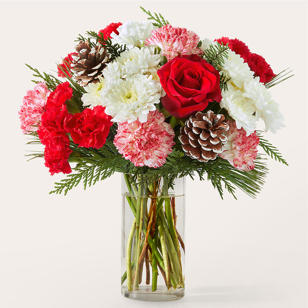 Candy Cane Lane Bouquet –  Batavia Stage Coach Florist, Batavia NY