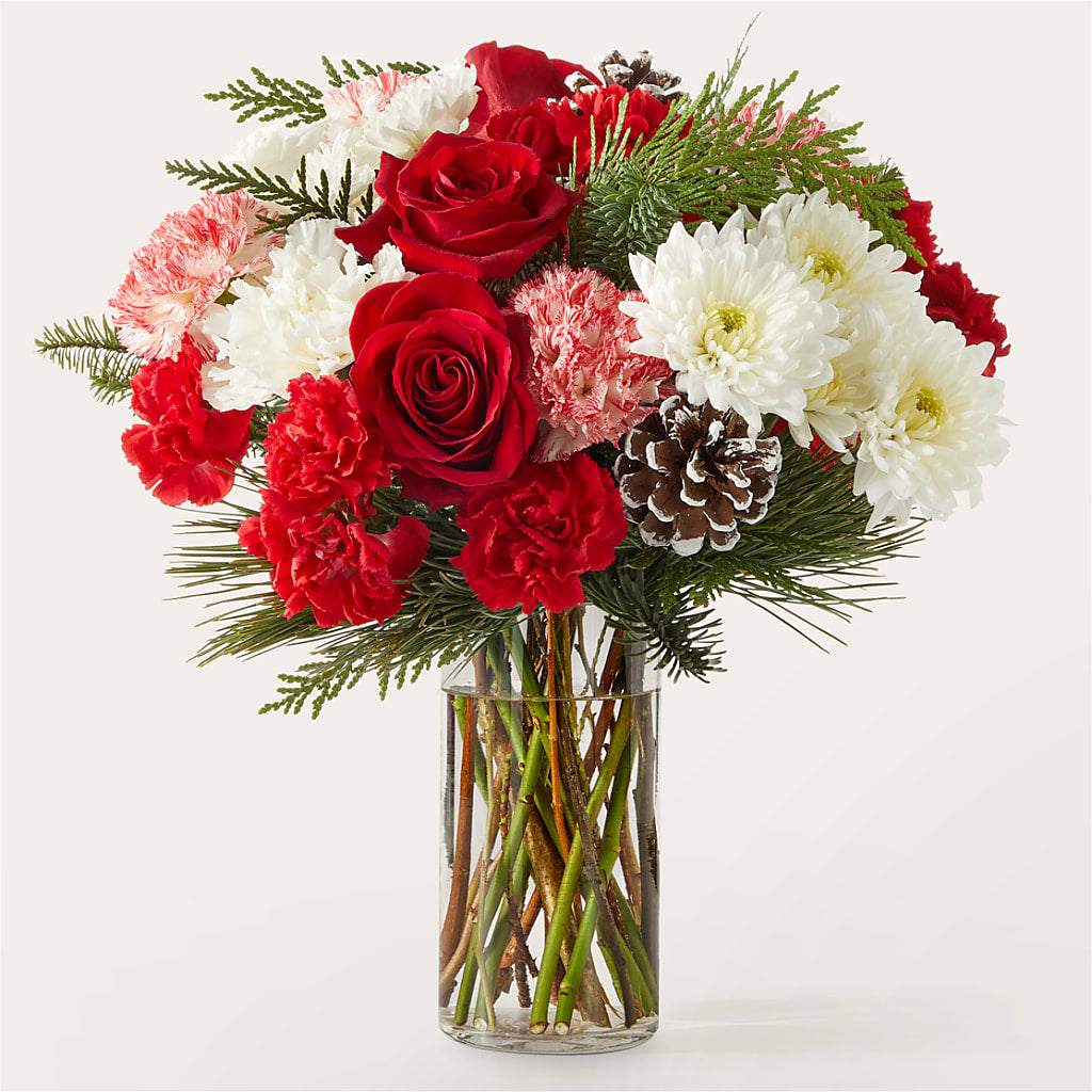 Candy Cane Lane Bouquet –  Batavia Stage Coach Florist, Batavia NY