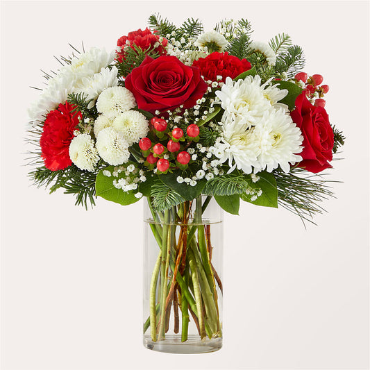 Chance of Flurries Bouquet –  Batavia Stage Coach Florist, Batavia NY