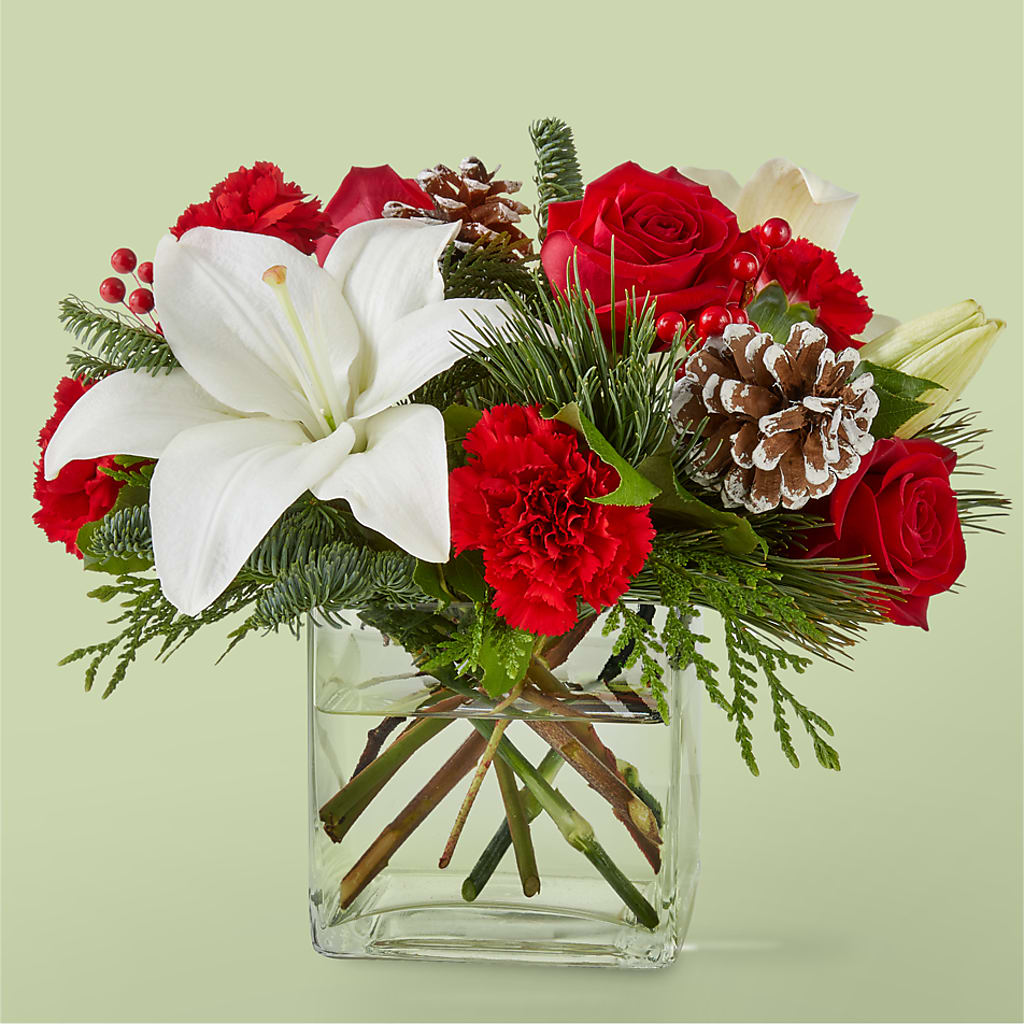 Glistening Icicles Bouquet –  Batavia Stage Coach Florist, Batavia NY