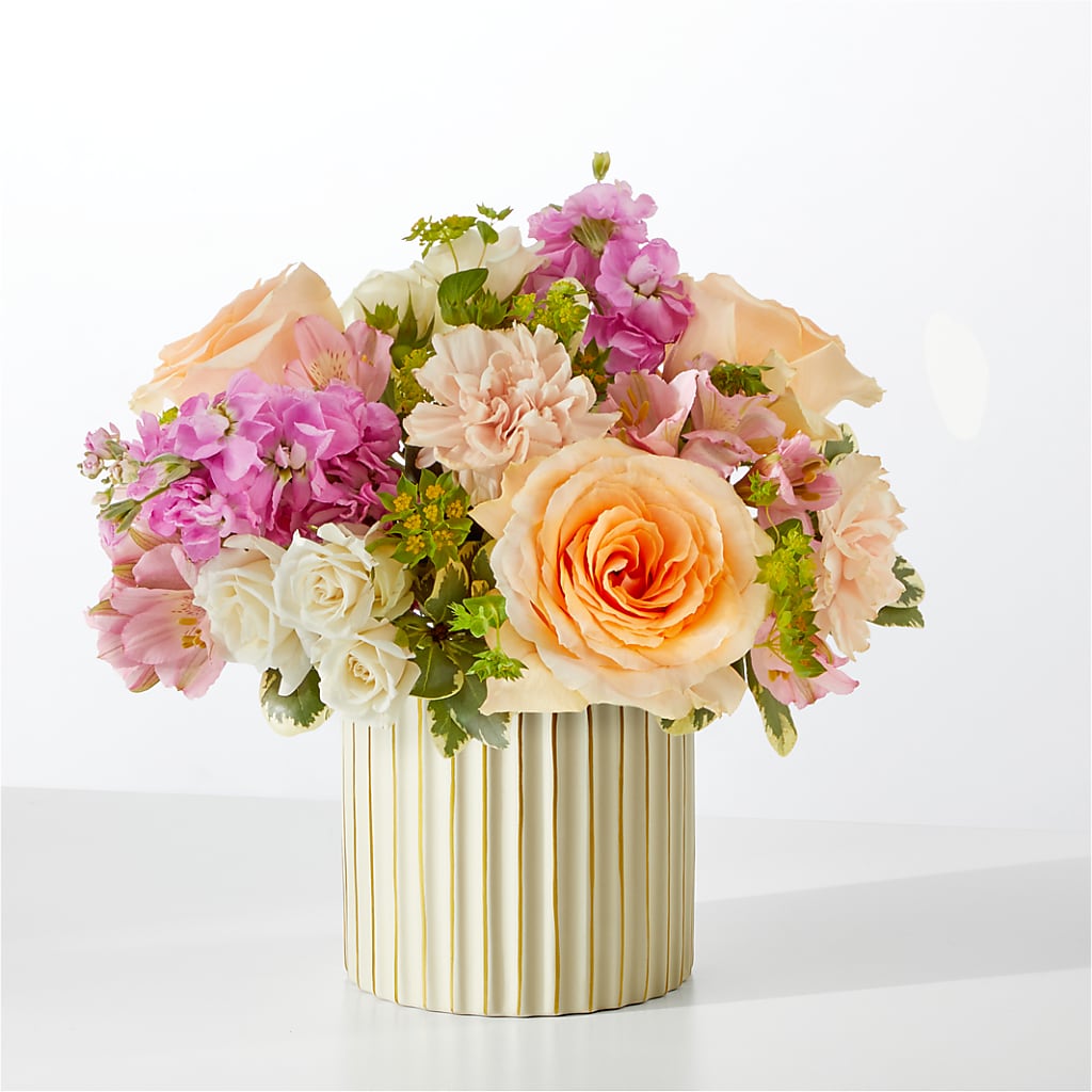 Paradise Bouquet with Ivory Vase –  Batavia Stage Coach Florist, Batavia NY