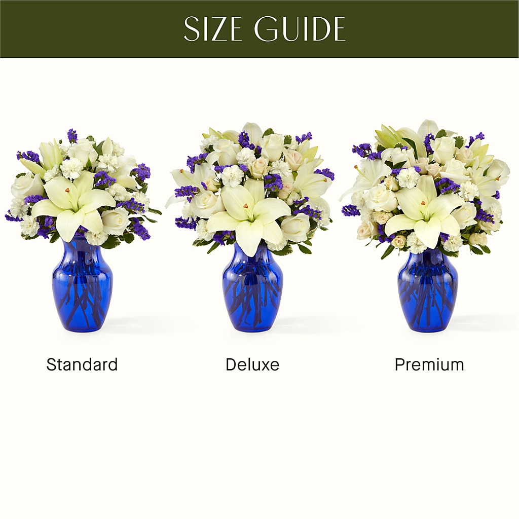 Sapphire Rush Bouquet –  Batavia Stage Coach Florist, Batavia NY