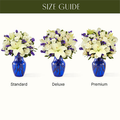 Sapphire Rush Bouquet –  Batavia Stage Coach Florist, Batavia NY