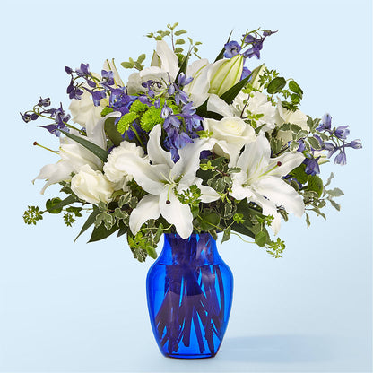 Santorini Bouquet –  Batavia Stage Coach Florist, Batavia NY