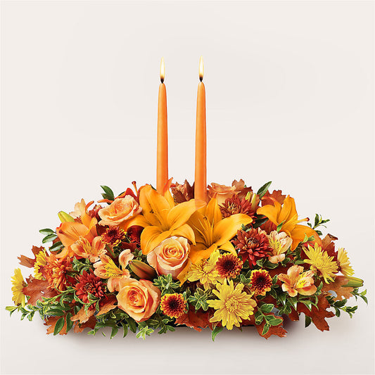Traditions Centerpiece –  Batavia Stage Coach Florist, Batavia NY