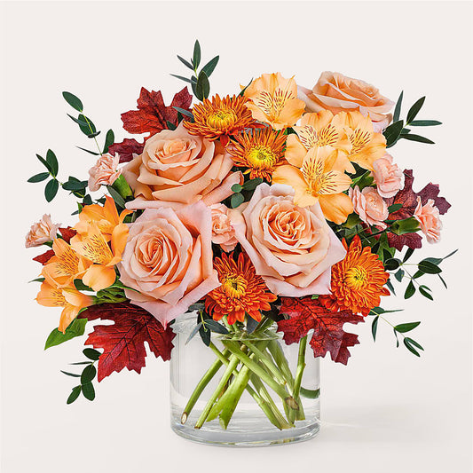 Spiced Latte Bouquet –  Batavia Stage Coach Florist, Batavia NY