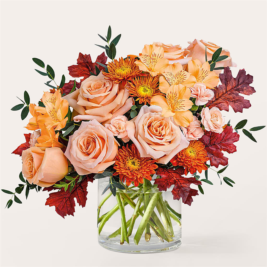 Spiced Latte Bouquet –  Batavia Stage Coach Florist, Batavia NY