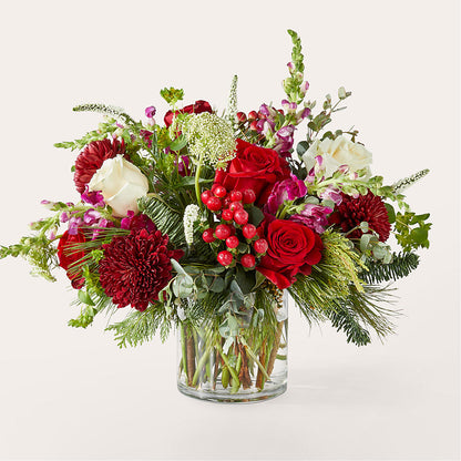 Cranberry Fizz Bouquet –  Batavia Stage Coach Florist, Batavia NY