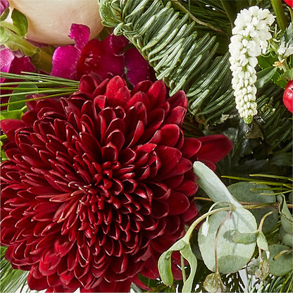 Cranberry Fizz Bouquet –  Batavia Stage Coach Florist, Batavia NY