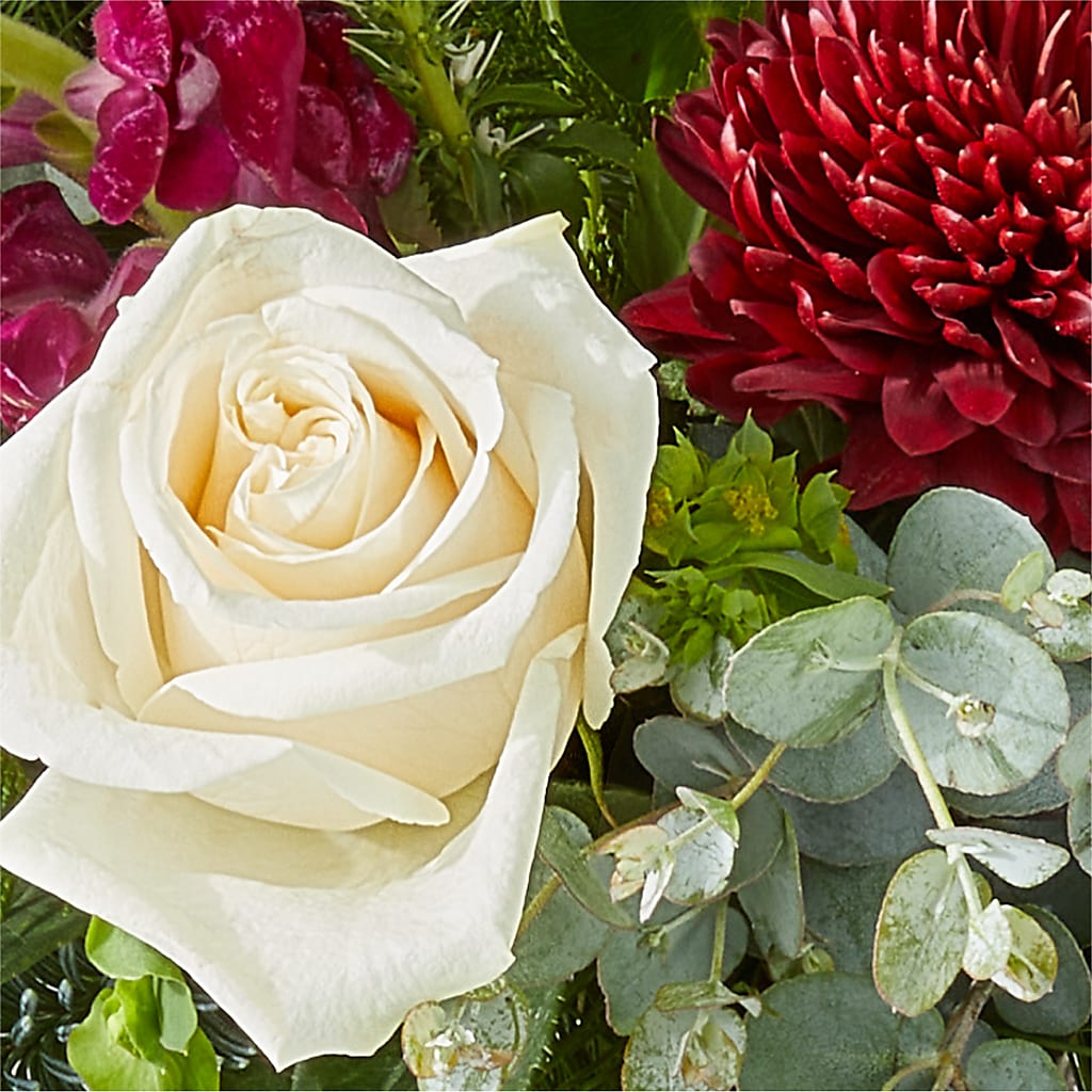 Cranberry Fizz Bouquet –  Batavia Stage Coach Florist, Batavia NY