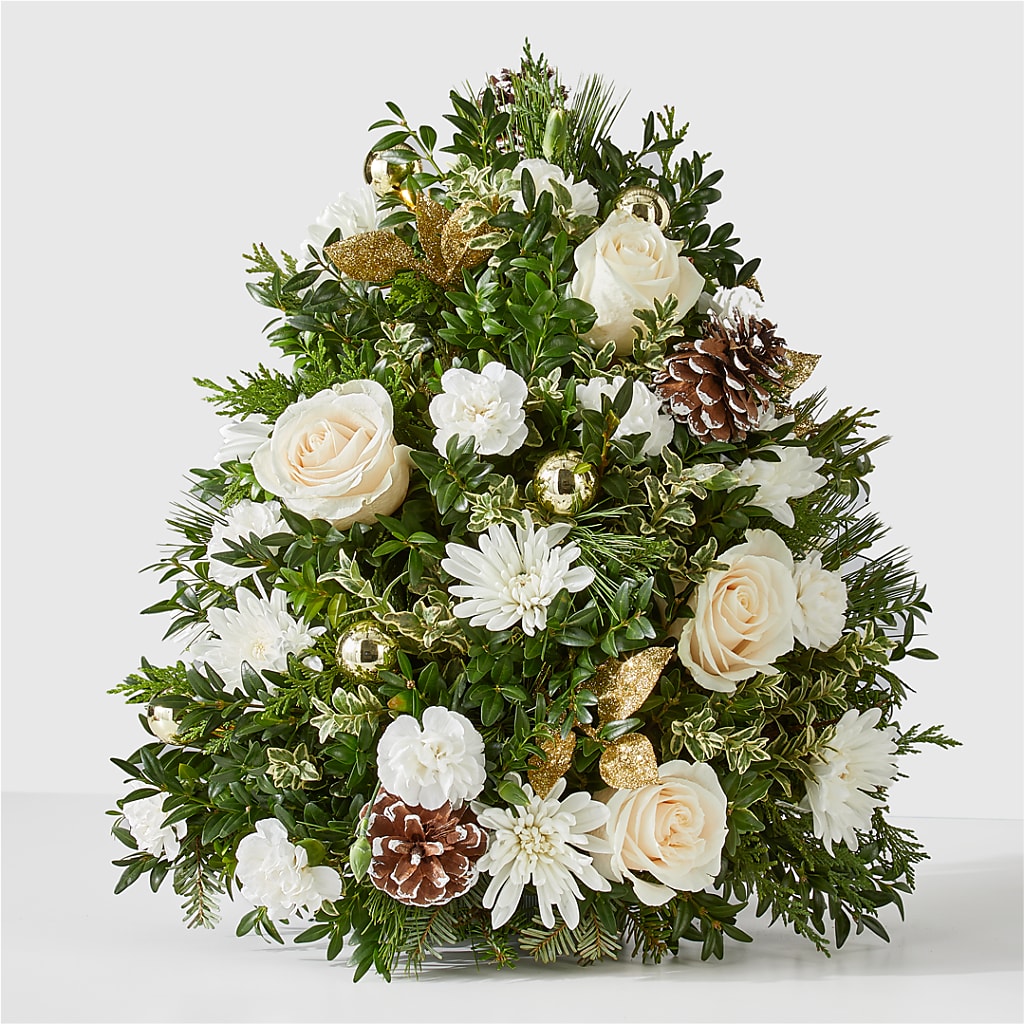 Snowed In Tree –  Batavia Stage Coach Florist, Batavia NY