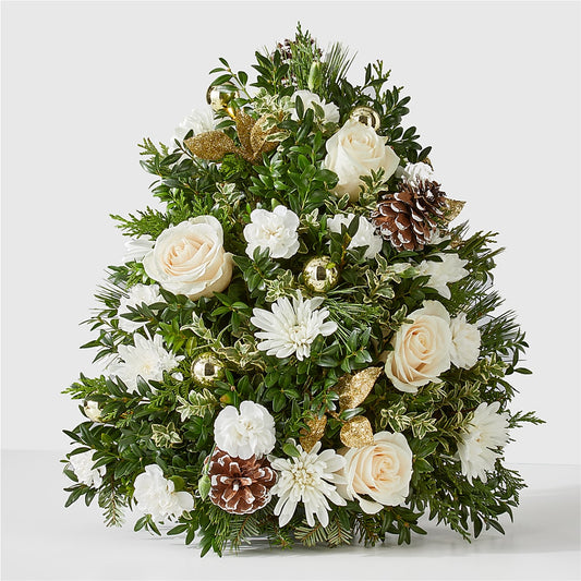 Snowed In Tree –  Batavia Stage Coach Florist, Batavia NY