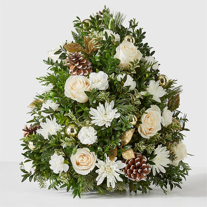 Snowed In Tree –  Batavia Stage Coach Florist, Batavia NY