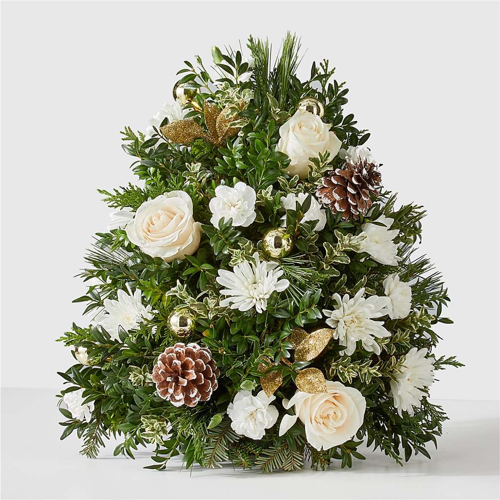 Snowed In Tree –  Batavia Stage Coach Florist, Batavia NY