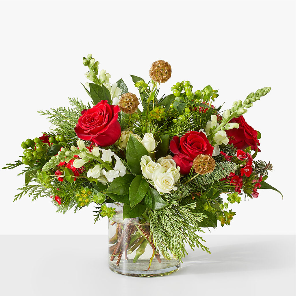 Deck the Halls Bouquet –  Batavia Stage Coach Florist, Batavia NY