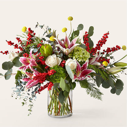 Berry & Bright Bouquet –  Batavia Stage Coach Florist, Batavia NY