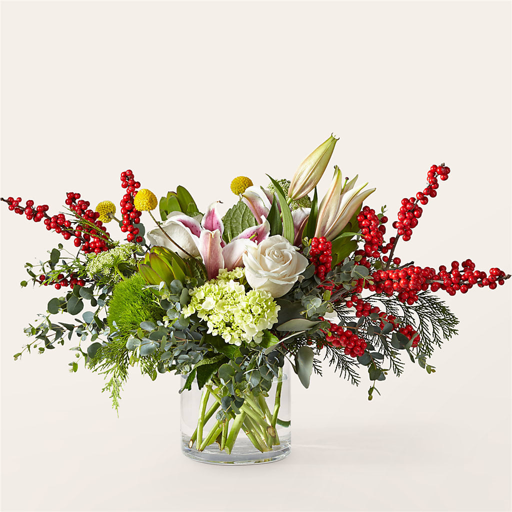 Berry & Bright Bouquet –  Batavia Stage Coach Florist, Batavia NY