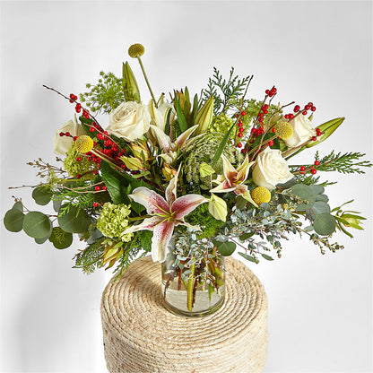 Berry & Bright Bouquet –  Batavia Stage Coach Florist, Batavia NY
