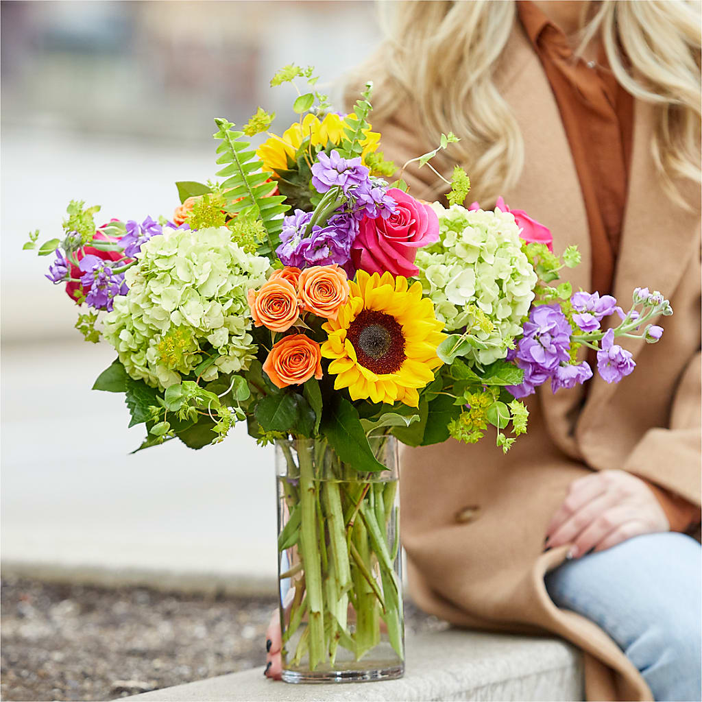 Vibrant Greetings Bouquet –  Batavia Stage Coach Florist, Batavia NY