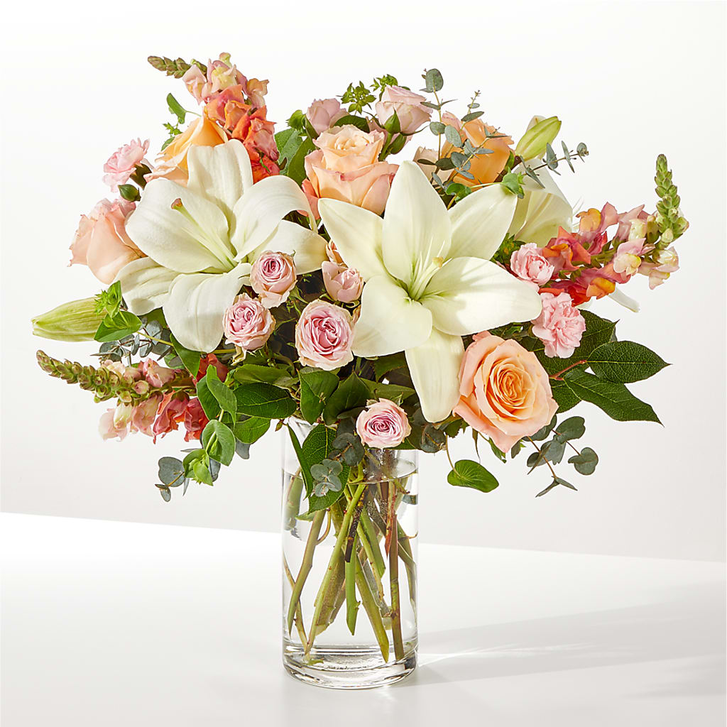 Grapefruit Splash Bouquet –  Batavia Stage Coach Florist, Batavia NY