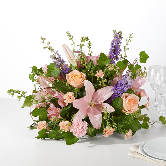 Blossom Time Centerpiece –  Batavia Stage Coach Florist, Batavia NY