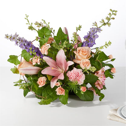 Blossom Time Centerpiece –  Batavia Stage Coach Florist, Batavia NY
