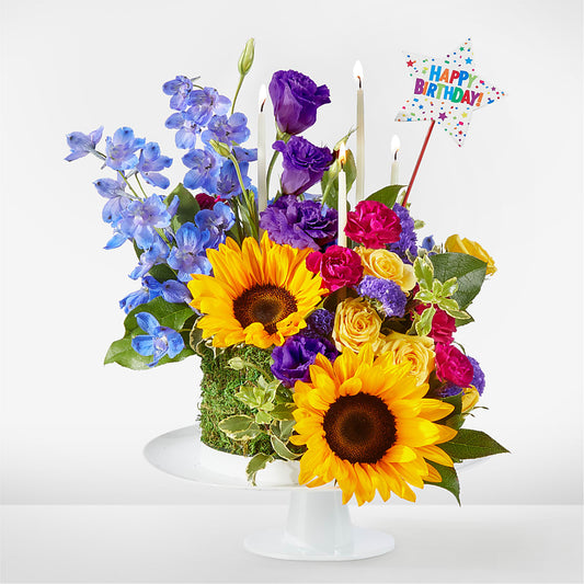 Star of the Day Floral Cake – BATAVIA STAGE COACH FLORIST, Batavia NY