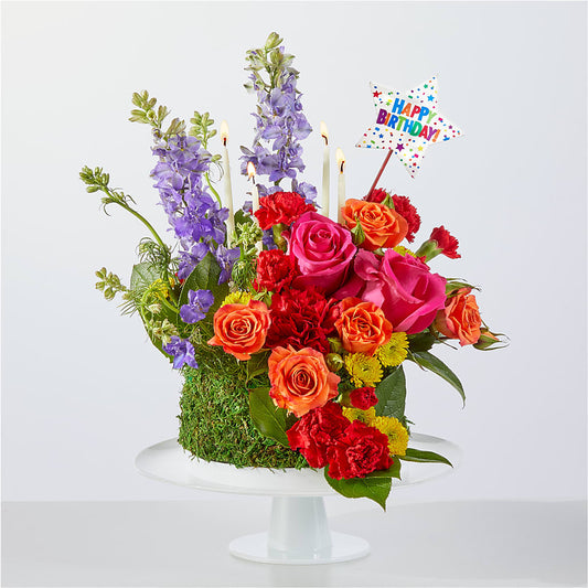 Best Year Yet Floral Cake –  Batavia Stage Coach Florist, Batavia NY